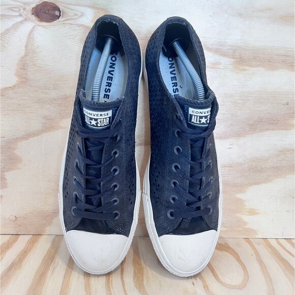 Converse All Star -CT Ox Perforated Almost -Sneakers -Black -Men's - 12 -160464C - Picture 7 of 9